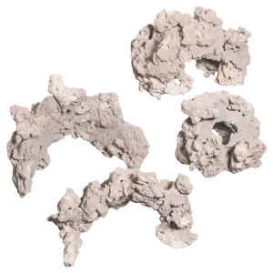 CaribSea South Seas Shapes Cave & Donut Arches 12 in, 2 pk