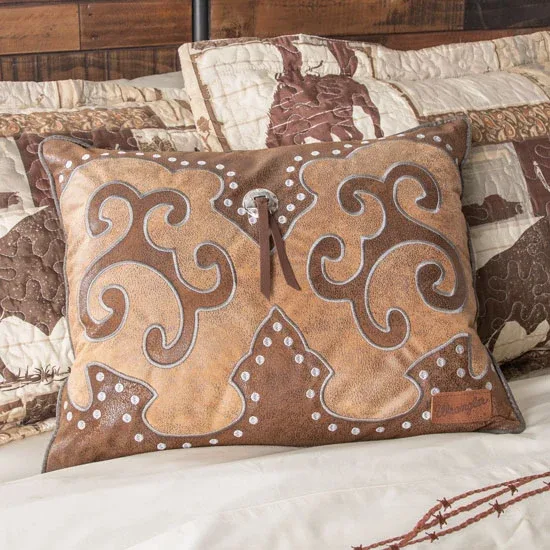 Carstens Chaps Concho and Studs 16x20 Pillow