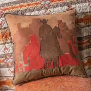 Carstens Cowboy Cactus 18x18 Pillow