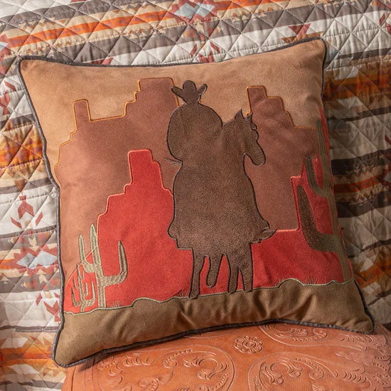 Carstens Cowboy Cactus 18x18 Pillow