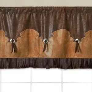 Carstens Fringed Concho Valance