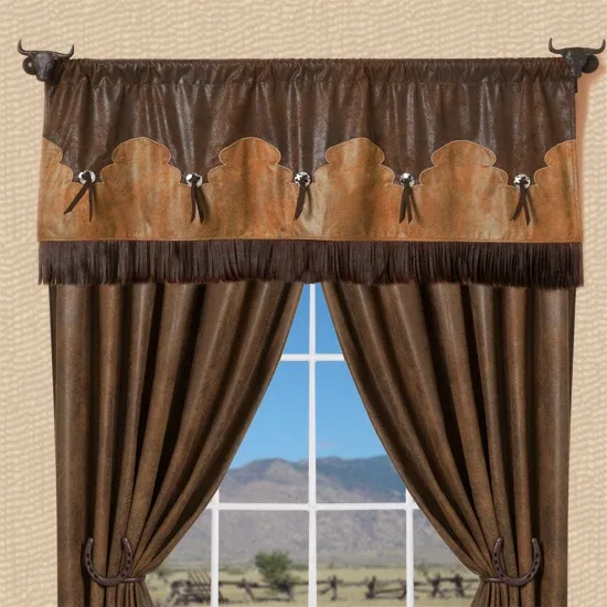 Carstens Fringed Concho Valance - Image 2
