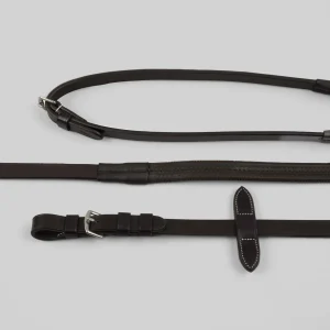 Cassano Rubber Grip Reins Brown