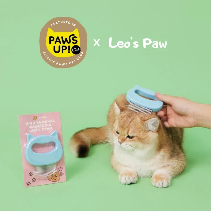 Cat Hair Removal Massaging Shell Comb - Image 2