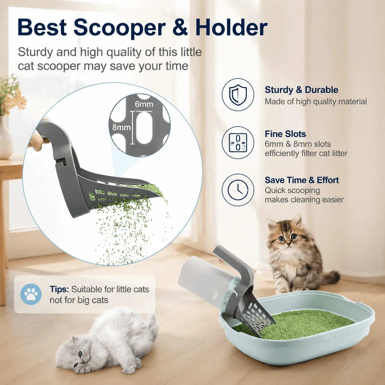 Cat Litter Scooper with Bags - Image 2