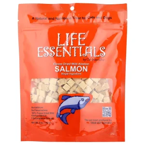 Cat-Man-Doo, Life Essentials, Freeze Dried Wild Alaskan Salmon, For Cats and Dogs, 5 oz (142 g)