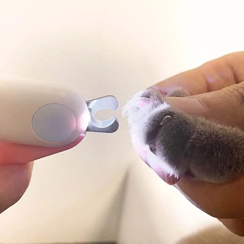 Cat Nail Clipper with LED Light - Image 2