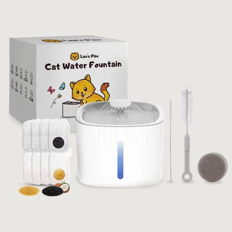 Cat Water Fountain Bundle