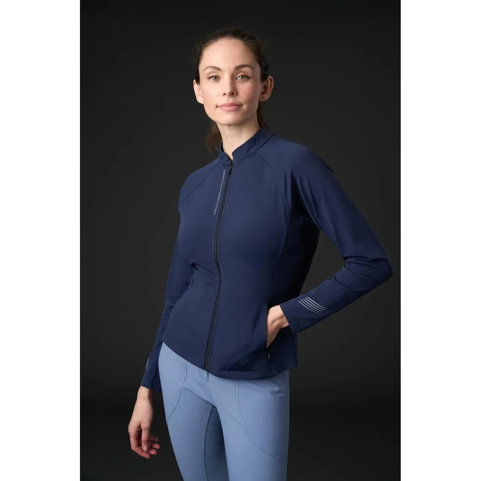 Catago Ladies Brett Zip Cardigan
