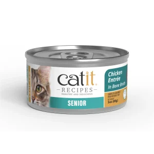 Catit Cat Wet Food Recipes Chick, Senior 3oz