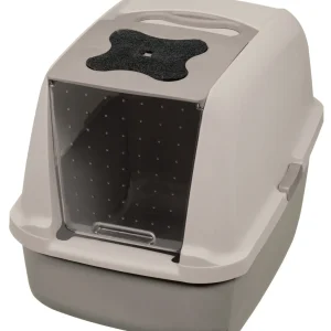 Catit Taupe Covered Litter Pan