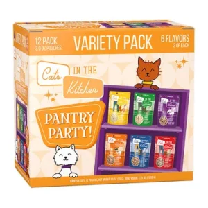 Cats in the Kitchen Pantry Party! Variety Pack Wet Cat Food
