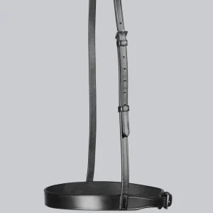 Cavesson Noseband for Racing Bridle Black