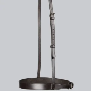 Cavesson Noseband for Racing Bridle Dark Havana