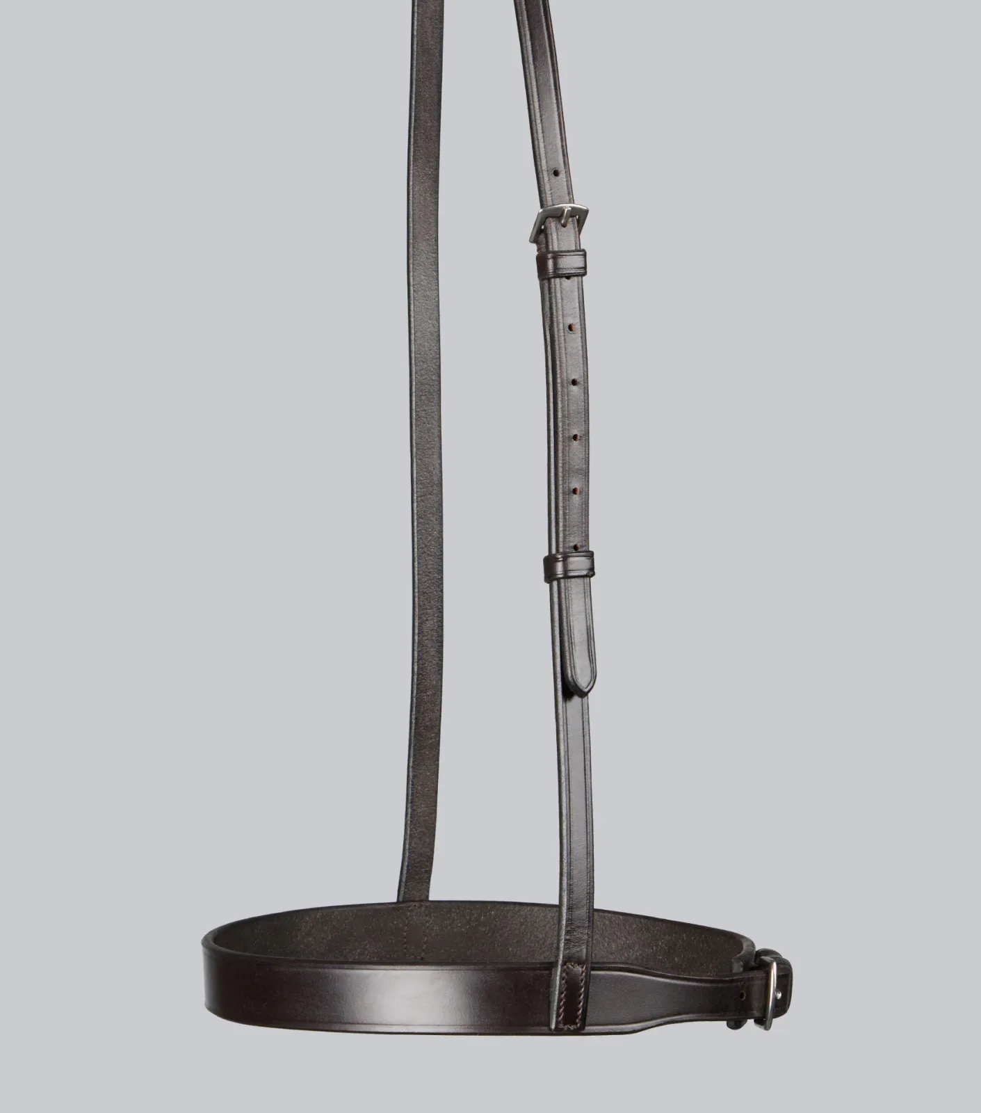 Cavesson Noseband for Racing Bridle Dark Havana
