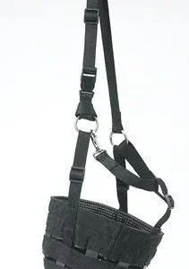 Centaur Adjustable Comfort Muzzle Horse Black