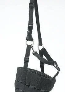 Centaur Adjustable Comfort Muzzle Pony Black