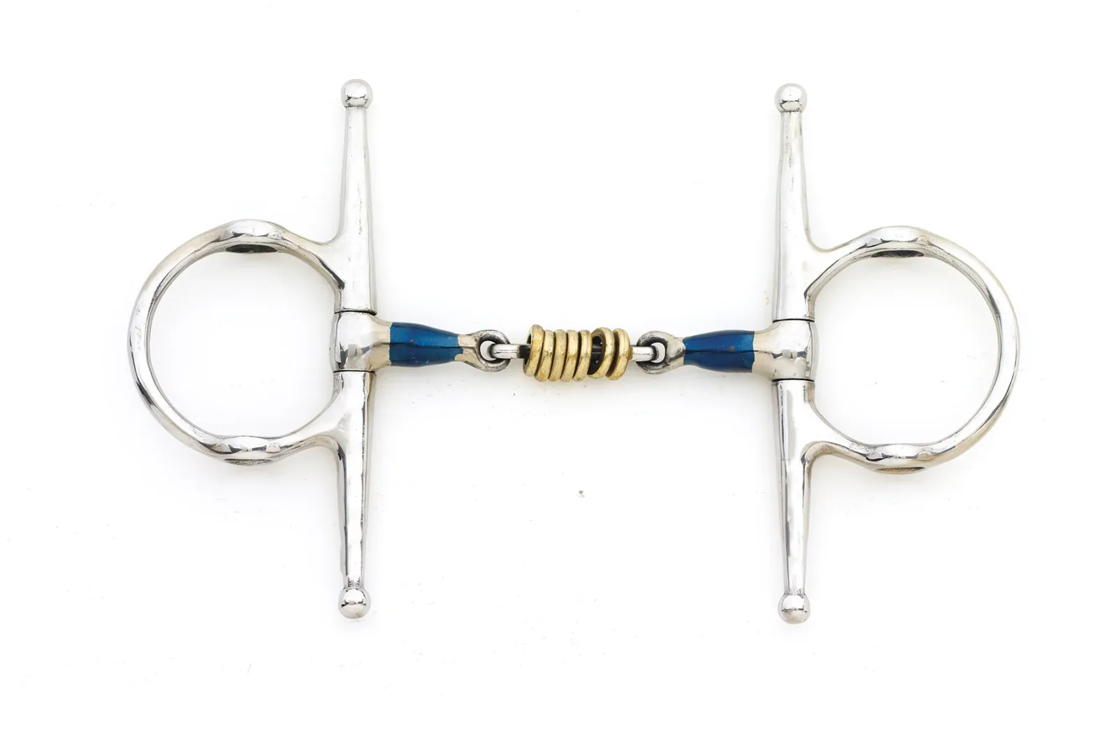 Centaur® Blue Steel Double-Jointed Disc Full Cheek Gag