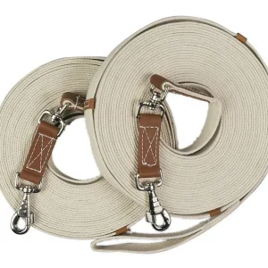 Centaur Cotton Web Lunge Line 50ft Brn