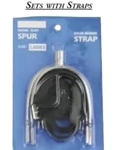 Centaur Economy Mens Pow Spur With StrapBk/Wh