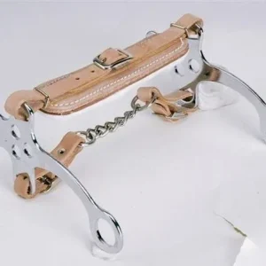 Centaur Fleece Lined Hackamore Stainless Steel