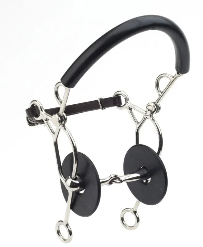 Centaur Jointed Hollow Mouth Hackamore Bit