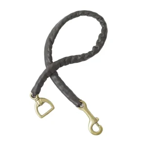 Centaur Leather Covered Stud Chain 30in