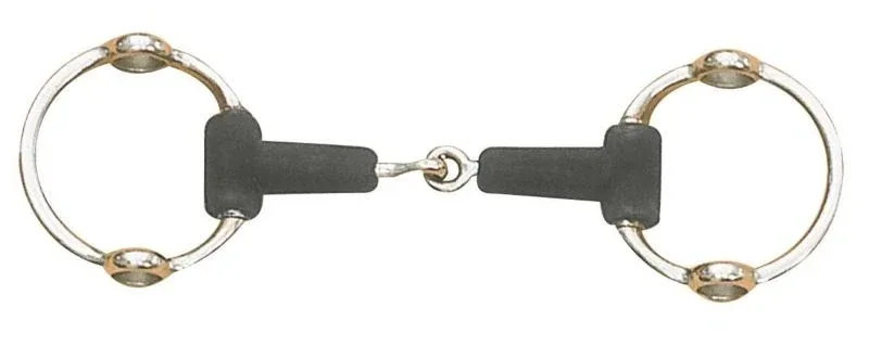 Centaur Rubber Mouth Eggbutt Gag Bit 5