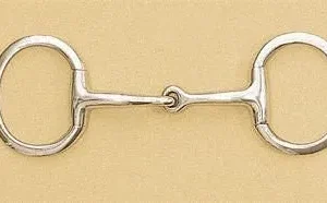 Centaur SS Eggbutt Snaffle W 75Mm Flat Rings