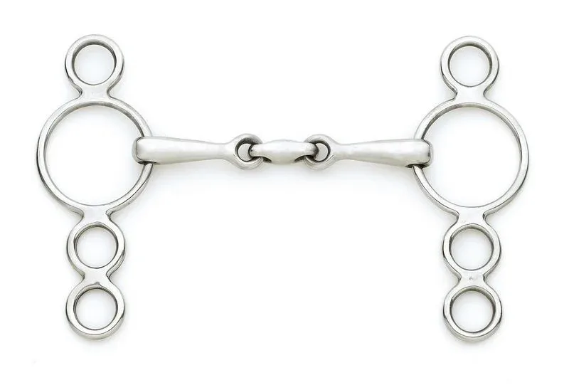 Centaur SS Small Cheek 3 Ring Gag W Center Peanut - Image 2