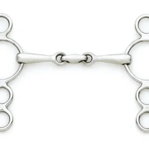 Centaur SS Small Cheek 3 Ring Gag W Center Peanut