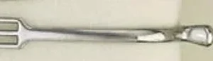 Centaur Stainless Steel Ladies Blunt Spur -Bk/Wh