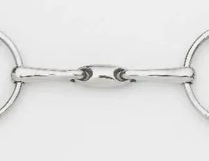 Centaur Stainless Steel Loop Ring Oval Gag Bit