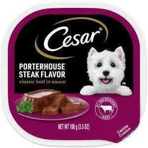 Cesar Porterhouse Steak 3.5oz Tray