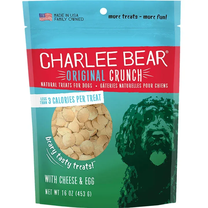 Charlee Bear Cheese & Egg Dog Treats - 16oz