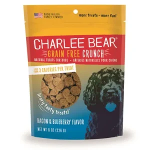 Charlee Bear Crunch Bacon & Blueberry Flavor Grain