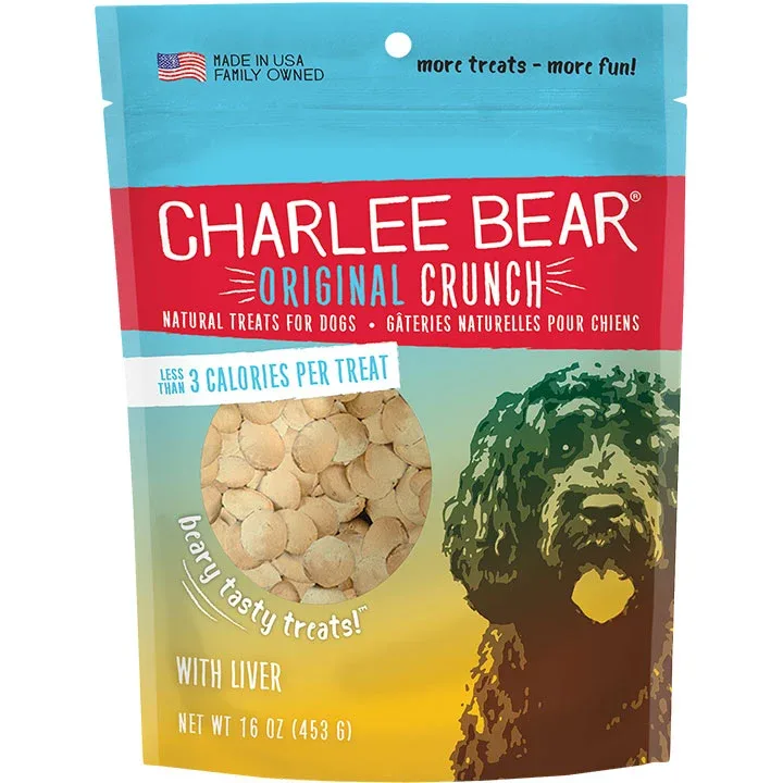 Charlee Bear Liver Dog Treats - 16oz. {L+x}