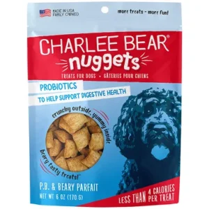Charlee Bear Nuggets P.B. & Beary Parfait Crunchy Dog Treats