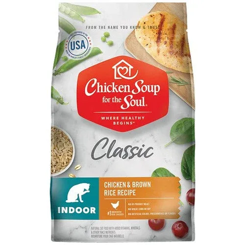 Chicken Soup Indoor Chicken / Brown Rice Recipe Cat 6 / 4.5 lb - 6418440 {L-1} - Image 2
