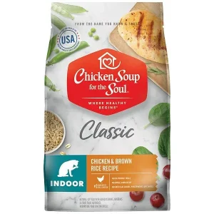 Chicken Soup Indoor Chicken / Brown Rice Recipe Cat 6 / 4.5 lb - 6418440 {L-1}
