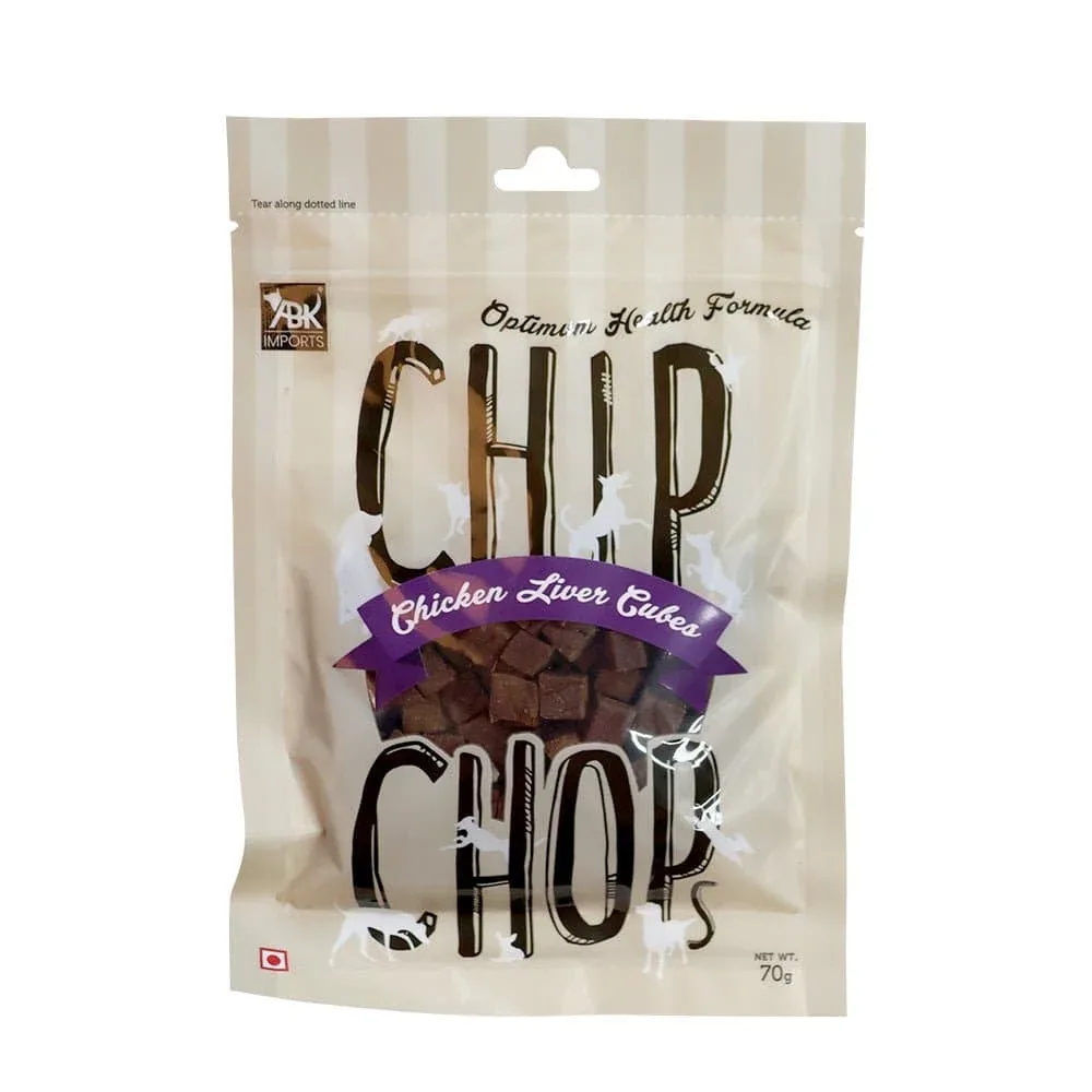 Chip Chops Chicken Liver Cubes and Chicken Tenders Dog Treats Combo - Image 2