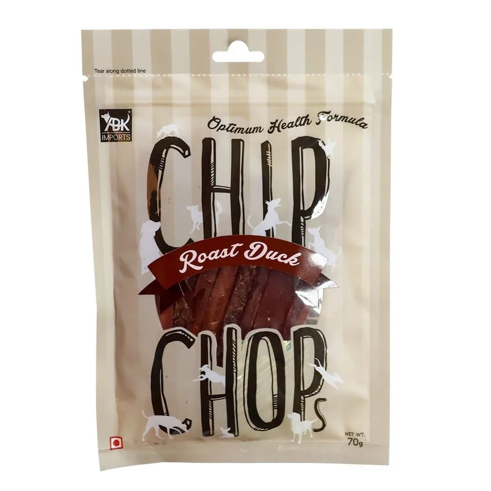 Chip Chops Roast Duck Strips and Chicken and Codfish Sandwich Dog Treats Combo - Image 2