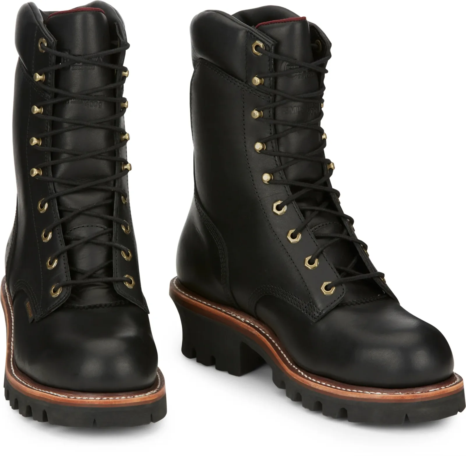 Chippewa Mens Super DNA 9" Waterproof Steel Toe Insulated Logger Boots - Image 2