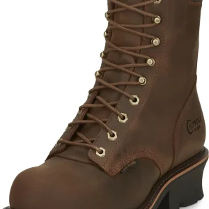 Chippewa Mens Valdor 8" Waterproof Comp Toe Logger Boots