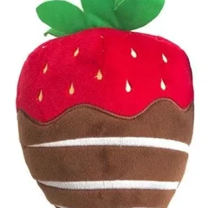 Chocolate Strawberry Dog Toy Small
