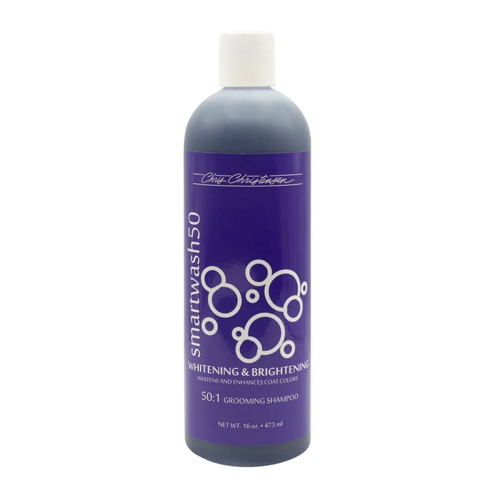 Chris Christensen SmartWash50 Whitening & Brightening Shampoo for Dogs and Cats
