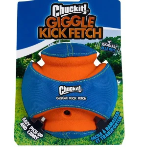 Chuckit Giggle Kick Fetch Dog Toy Small