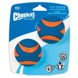 Chuckit! Ultra Squeaker Ball Dog Toy, 2