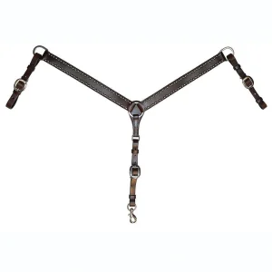 Circle Y Saddlery Classic Spots 1.5in Straight Breast Collar