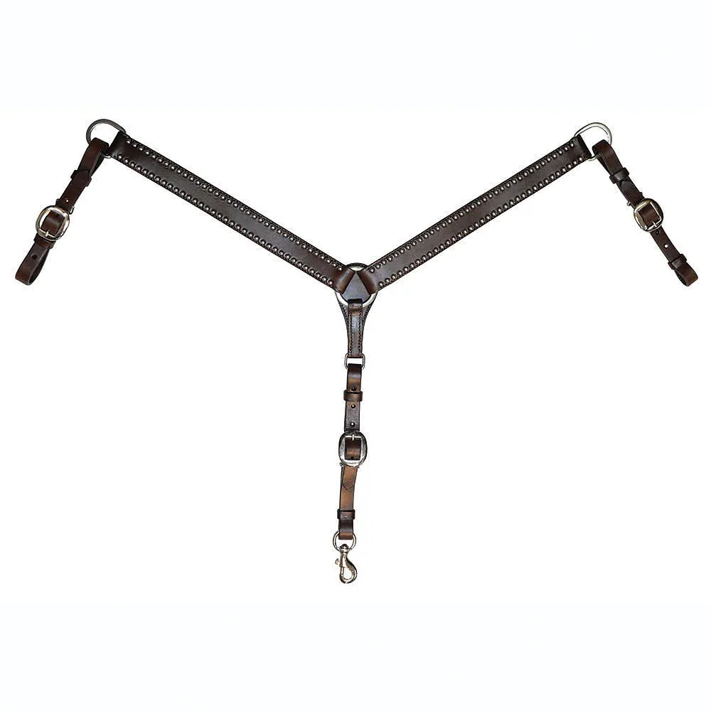 Circle Y Saddlery Classic Spots 1.5in Straight Breast Collar